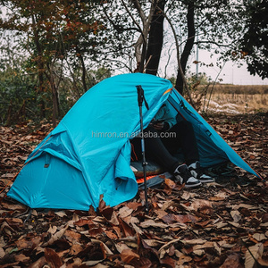 Tente de <span class=keywords><strong>camping</strong></span> imperméable à double couche pour la montagne, 1-2 personnes, 4 saisons, ultralégère, avec poteaux en aluminium, pour la randonnée - Product Image 3