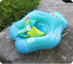 Anneau de natation gonflable pour bébé <span class=keywords><strong>avec</strong></span> pare-soleil amovible flottant pour <span class=keywords><strong>piscine</strong></span> - Product Image 5