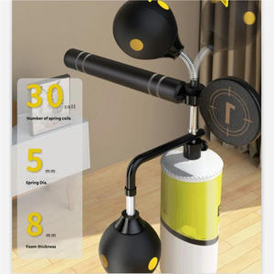 Barra <span class=keywords><strong>de</strong></span> Reacción Multifuncional <span class=keywords><strong>Vertical</strong></span> <span class=keywords><strong>de</strong></span> Material PU con Altura y Velocidad Ajustables para Entrenamiento <span class=keywords><strong>de</strong></span> Evasión y <span class=keywords><strong>Boxeo</strong></span> - Product Image 2