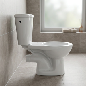 WC céramique Nano Irani deux pièces avec siphon en P, double chasse, déodorisant - Product Image 5