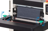 Sacs automatiques d'ensachage automatique d'enveloppe de poly de productivité élevée de ligne de déchirure facile d'emballage pré-ouverture sur les sacs de rouleau