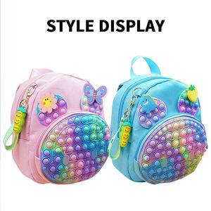 <span class=keywords><strong>Sac</strong></span> à <span class=keywords><strong>dos</strong></span> à bulles de décompression de style nouveau, <span class=keywords><strong>sac</strong></span> à <span class=keywords><strong>dos</strong></span> de décompression en Silicone pour enfants - Product Image 5