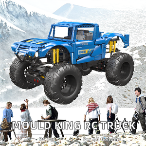 Cho khuôn Vua 18039 tự làm kỹ thuật Buggy BigFoot Quái Vật Xe tải khối xây dựng trẻ em khổng lồ điều khiển từ xa Xe mô hình đồ chơi nhựa - Product Image 2