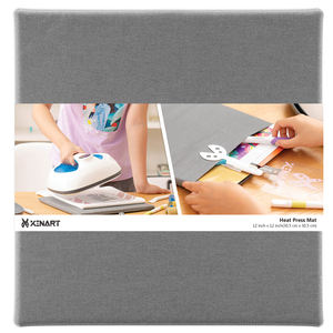 Tapis de presse à chaud pour <span class=keywords><strong>Cricut</strong></span> Easypress 2 9X9 Cricket Isolation de repassage double face Tapis de transfert de chaleur en vinyle thermocollant 12x12 pouces - Product Image 1