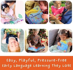 Libro <span class=keywords><strong>Musical</strong></span> educativo interactivo para niños Primeras palabras Libro de sonido que habla <span class=keywords><strong>Real</strong></span> Ocean Animal Sounds <span class=keywords><strong>Libros</strong></span> de tablero en inglés - Product Image 4