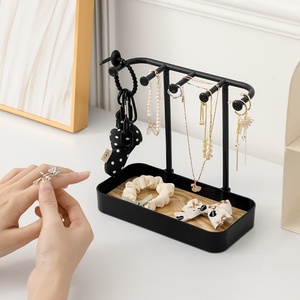 Portable Travel Jewellery Case Portable Ring Earring Necklace <b>Storage</b> Organizer Jewelry <b>Storage</b> <b>Tray</b> - Product Image 5