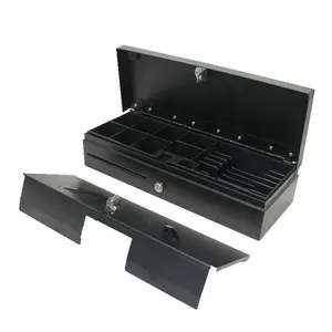 Flip Top Cash Register Drawer 3-position Key Cash Box 4 Or 5 Bill Factory Flip Top Cash Drawer