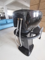 Fauteuil de lavage de cheveux compact Wally Beauty avec lavabo intégré pour salon de coiffure et équipement de spa capillaire