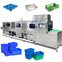Machine de nettoyage de moules à chocolat, de bacs en plastique pour la cuisson à haute pression, de moules à biscuits en chocolat, de la fabrique de chocolat
