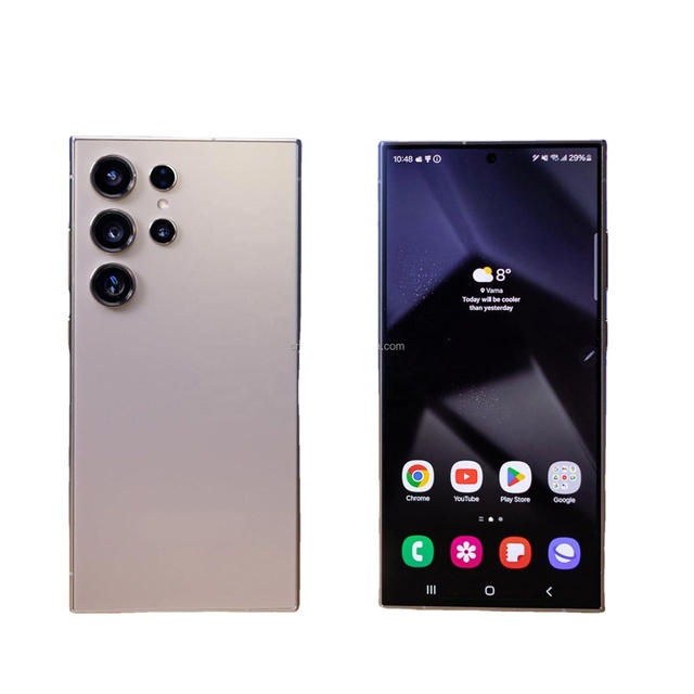 Hot Selling S25 Ultra 5G Android 13.0 Smartphone Original AMOLED 6000mAh 1TB 144Hz 108MP Deca Core English/French CDMA/LTE
