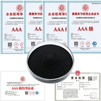 Charbon actif en poudre de qualité alimentaire hautement adsorbant de la marque Tenghui, pureté 99,9 %, maille 200/325, agent auxiliaire chimique