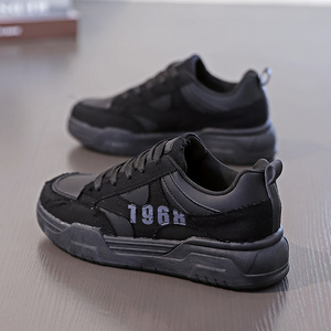 Chaussures de skate homme 2026 rétro, chaussures pour hommes avec semelle épaisse et fonction rehausseuse - baskets blanches pour hommes - Product Image 4