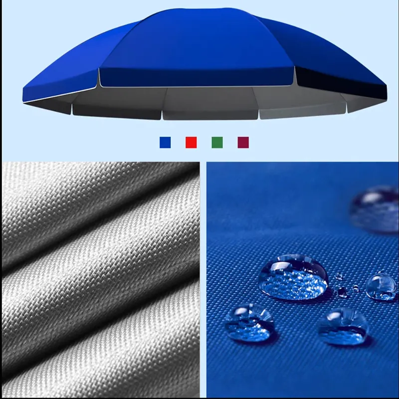 Haute qualité 100% Polyester taffetas 210T 200gsm Oxford Type tissu avec revêtement en polyuréthane imperméable extérieur parapluie tente auvents