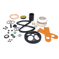 Accessoires en silicone souple de dessin animé tridimensionnel multicolore, pièces mécaniques en caoutchouc de silicone