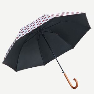 Vintage Polka Dot Folding Portable for Women High Beauty Retro Rain Sun Lightweight Travel <b>Umbrella</b> Gift - Product Image 1