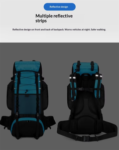 <span class=keywords><strong>Sac</strong></span> <span class=keywords><strong>à</strong></span> <span class=keywords><strong>dos</strong></span> de voyage unisexe durable de <span class=keywords><strong>100</strong></span> <span class=keywords><strong>litres</strong></span>, respirant, personnalisé, pour la <span class=keywords><strong>randonnée</strong></span> et l'escalade, grande capacité, avec fermeture éclair en nylon - Product Image 4
