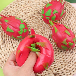 Juguete de Espuma TPR Personalizado Anti-Estrés, Fruta del Dragón de Subida Lenta, para Alivio del Estrés y Ejercicio Físico - Product Image 5