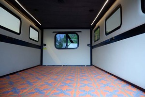 <span class=keywords><strong>Tente</strong></span> <span class=keywords><strong>de</strong></span> <span class=keywords><strong>toit</strong></span> rigide en fibre <span class=keywords><strong>de</strong></span> carbone P Show Electric pour camping-voiture, fourgonnette Sprinter, camionnette, camping-car – Taille personnalisée - Product Image 5