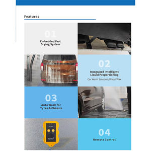 MATTIAS Lave-voiture électrique intelligent M-WS200 avec contrôle par écran tactile Pompe haute pression et capteur à ultrasons Efficacité énergétique - Product Image 3