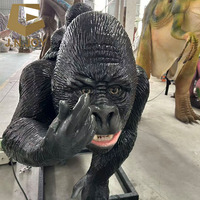 Décoration de parc à thème AA-38, personnalisation d'animaux robotiques, singe animatronique, orang-outan