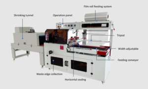 BF-450 S thermorétractable bouteille d'eau jus de Coca solution liquide orale outils verre jouet jouer brosse à dents Mobile Machine d'emballage - Product Image 3