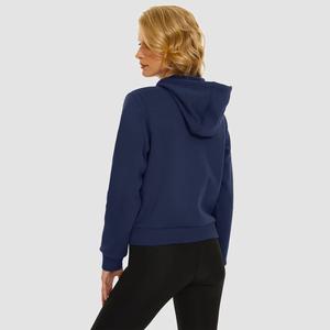 Sudaderas con capucha de manga larga para mujer, estilo casual, con diseño de bloques de color y técnica lavada, ¡las más vendidas! - Product Image 4