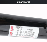   Bisiklet Maşası Hava Süspansiyonu 26 inç Konik Alüminyum Alaşımlı Arazi Bisikleti Ön Maşası 110x20mm Aks ile