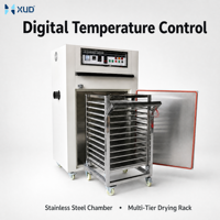 Four de séchage industriel à circulation d'air chaud, sécheur à plateaux pour composants électroniques, pièces métalliques et traitement thermique des matériaux