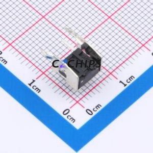 M22K0602110 Tactile Switch Through hole Component (THT)-4P,7.4x6.2mm Switch Single Pole Single Throw Round Button 2.6N 6mm - Product Image 2
