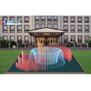 Fuente de agua de música colorida para exteriores de nuevo diseño gratuito con luces LED - Product Image 3