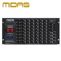 Boîtier de scène numérique MIDAS DL251 48 canaux, 48 entrées XLR, 16 sorties XLR, interface audio professionnelle AES50, 48kHz/96kHz, faible latence