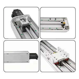 Modul <span class=keywords><strong>Linear</strong></span> Penggerak Sekrup Bola Semi-Tertutup Presisi Tinggi Beban 150kg Meja Geser Robot Sumbu Tunggal Aktuator <span class=keywords><strong>Linear</strong></span> - Product Image 4