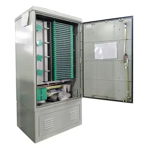 Porte simple face 288 fibres extérieure SMC 288 boîte de distribution de fibre optique de noyau facile à installer