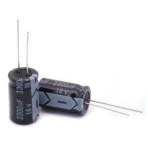 16V 3300Uf Aluminium Elektrolytische Condensator 3300u 16V Plug-In - Product Image 2