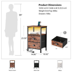 La mesa auxiliar de sofá personalizada más vendida de fábrica con configuración rápida USB y mesa auxiliar limpia versátil y conveniente - Product Image 2