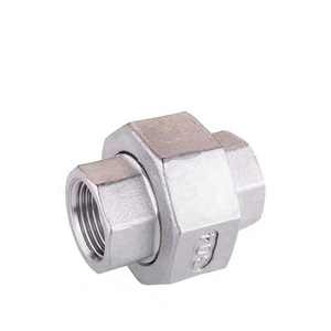 304 thép không gỉ đúc ống phù hợp Công Đoàn với 3/4 "NPT nữ chủ đề cho các ứng dụng hệ thống ống nước linh hoạt và tùy biến - Product Image 1