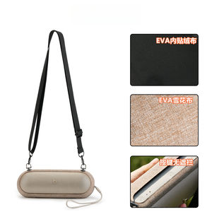 Estuche rígido de almacenamiento con cremallera EVA, adecuado para altavoces Beats Pill 2024, con correa de hombro tipo bandolera. - Product Image 3