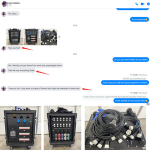 W-21 DJ tổ chức sự kiện hiển thị điện nhà phân phối hình chữ nhật 12 Road 16A ngoài trời phân phối điện đầu ra - Product Image 6