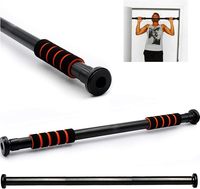 Barres de traction portables pôle d'exercice horizontal du haut du corps pour porte-couloir-tenture murale équipement d'entraînement portable pratique