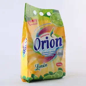 Lemon Scented Lemon Perfume Laundry Detergent Powder Disposable Washing Powder Production Line