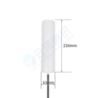 Antenne cylindrique étanche extérieure en gros d'usine antenne MIMO omnidirectionnelle WiFi 4G LTE pour point d'accès de routeur sans fil