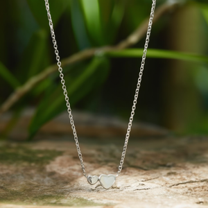สร้อยคอจี้รูปหัวใจสแตนเลสสตีล ชุบทอง PVD ทนทาน สวยงาม คุณภาพดี - Product Image 3