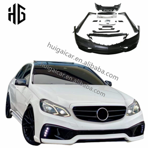 Jupes latérales de kit de carrosserie de matériel de pp pour <span class=keywords><strong>Mercedes</strong></span> Benz classe E 2014-2016 W212 modifié aux kits de carrosserie de style de W212 WD - Product Image 1