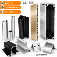 Profils en aluminium sur mesure, alliage 6061 6063, usinage CNC, finition de surface supérieure, services de découpe, perçage et pliage anodisés