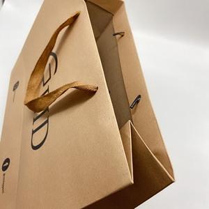 Borsa regalo, borsa del negozio <span class=keywords><strong>di</strong></span> abbigliamento, borsa personalizzata in <span class=keywords><strong>carta</strong></span> Kraft - Product Image 6