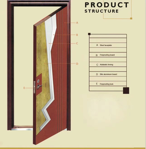 Porta Tagliafuoco in Acciaio Isolante Termico con Barra Antipanico per Uscite di Edifici Pubblici - Product Image 5