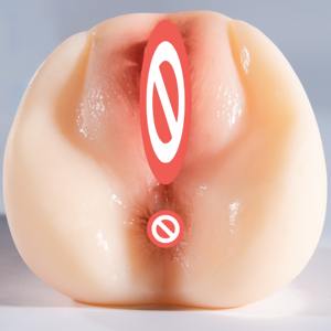 شراء مباشر من الصين: جهاز استمناء واقعي من السيليكون مع اهتزاز، ألعاب جنسية للرجال مقاومة للماء - Product Image 3