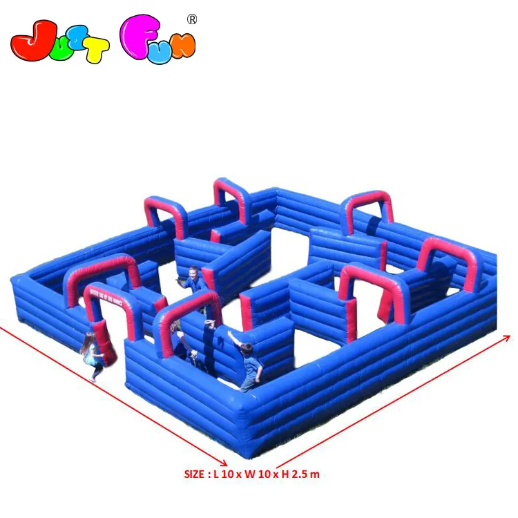new design inflatable interactive maze game for amusement park