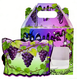 Scatola Personalizzata in Mylar con Chiusura a Zip, Olografica, Riciclabile, Termosaldabile, Antiodore, Richiudibile, per Alimenti, 3.5g 7g 14g, per Zucchero - Product Image 1