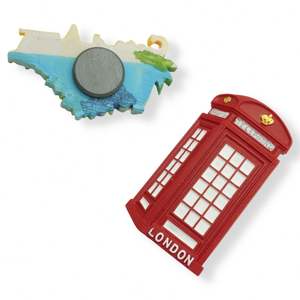 Souvenirs personnalisés en résine avec logo personnalisé de Chine, aimant de réfrigérateur 3D personnalisé pour cadeau souvenir à revendre - Product Image 4